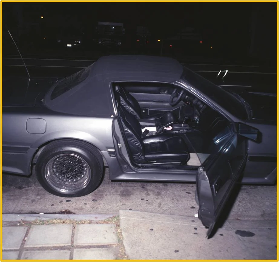 Jade Clark's Nissan 300ZX (passenger's side)