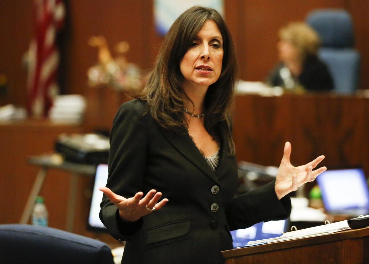 Prosecutor Beth Silverman (photo by Mark Boster / Los Angeles Times)