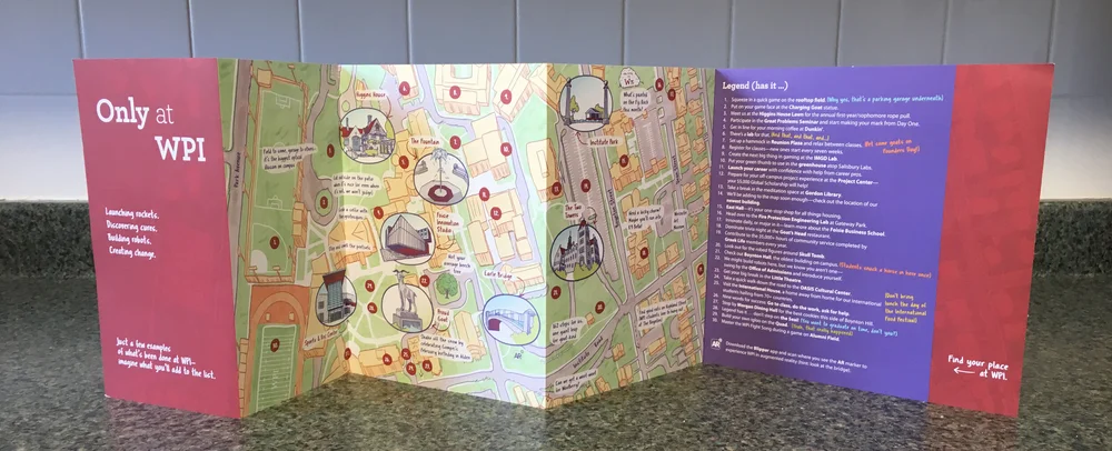 WPI Campus Map — Ryan Livingston