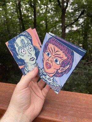 Star Trek Accordion Silkscreen zine — Ryan Livingston