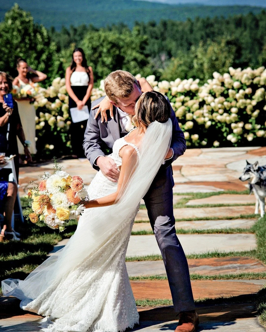 Still thinking about your gorgeous day &mdash; happy first anniversary to Hunter &amp; Katie!

Virginia wedding florist | Roanoke wedding florist | Virginia wedding | 2026 Virginia weddings | floral wedding design in Virginia