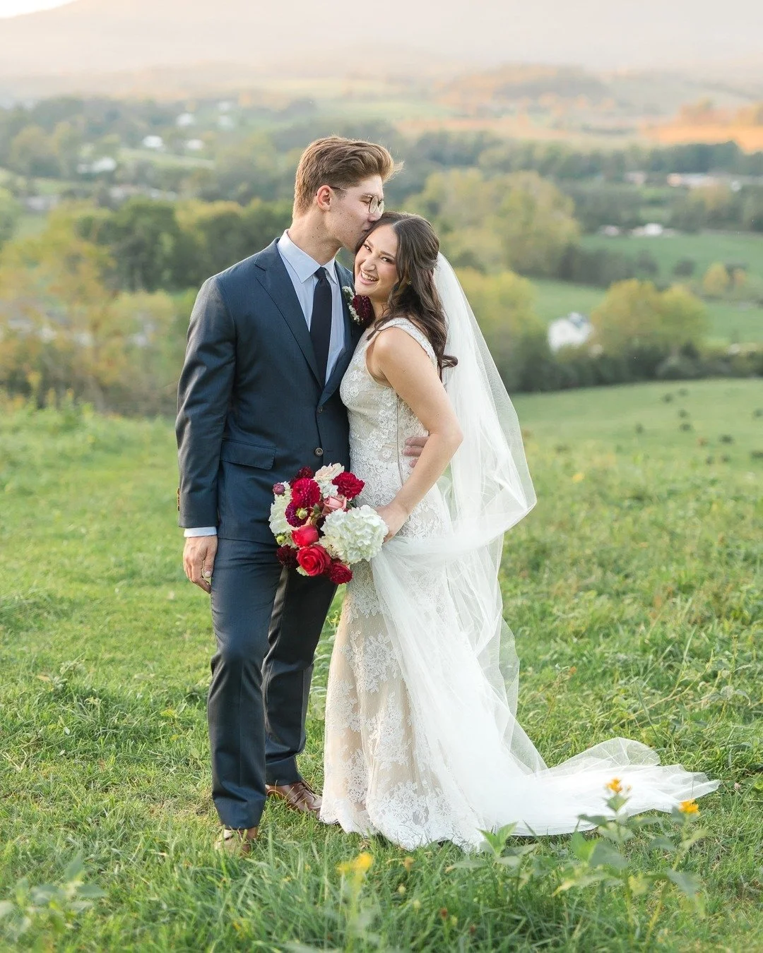 Biggest congratulations to these two lovebirds! Something tells us forever&rsquo;s going to look real good on you. Happy Anniversary to Jim &amp; Sarah!

Virginia wedding florist | Lexington wedding florist | Roanoke wedding florist | wedding modern 