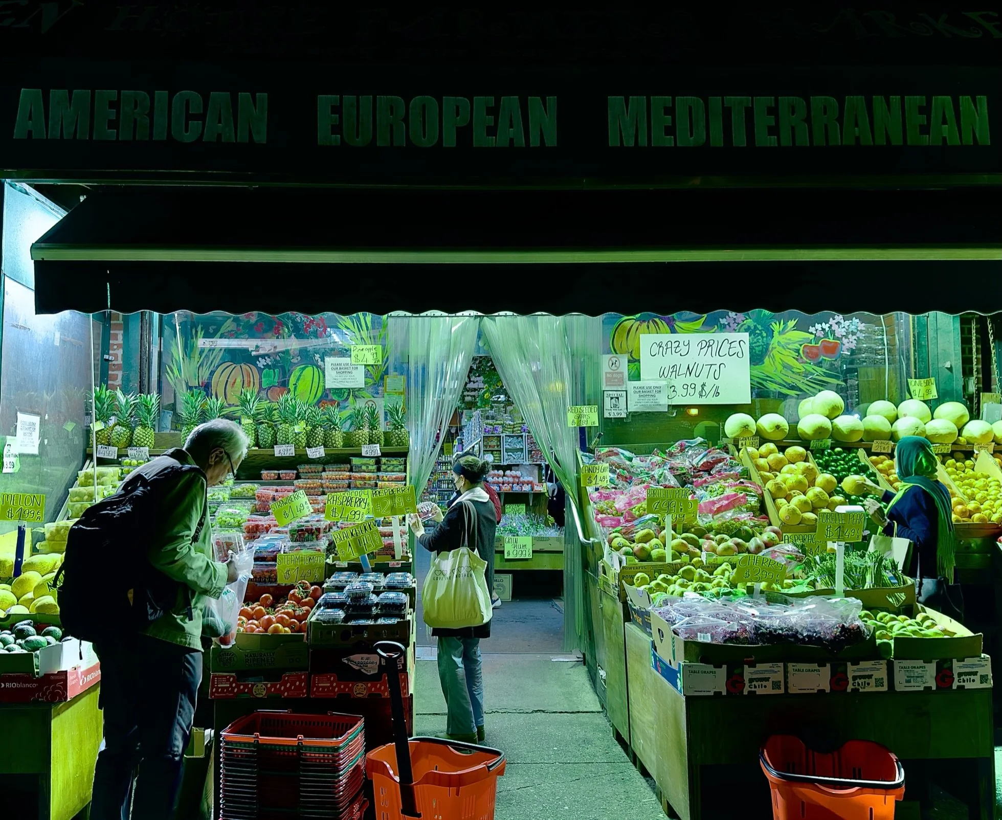 Enshu Chawla - "Queens Market at Night"