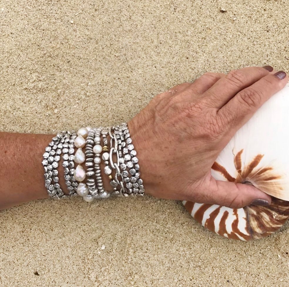 Jewels for the beach. Summer has arrived. #susancummingsjewelry #lajollabeach