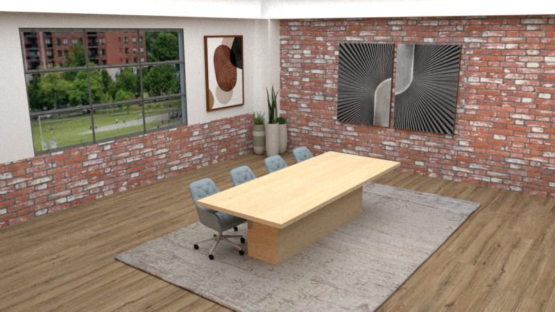 TA Shop Drawing - Plinth Conference Table - In Office Render.png
