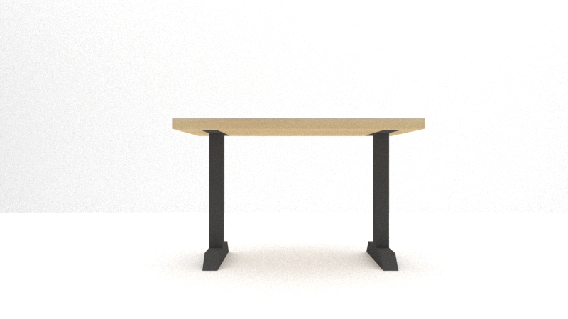 TA Shop Drawing - Cafe Table Bases - Steel Beam - Rectangle w-top - Render FRONT.png