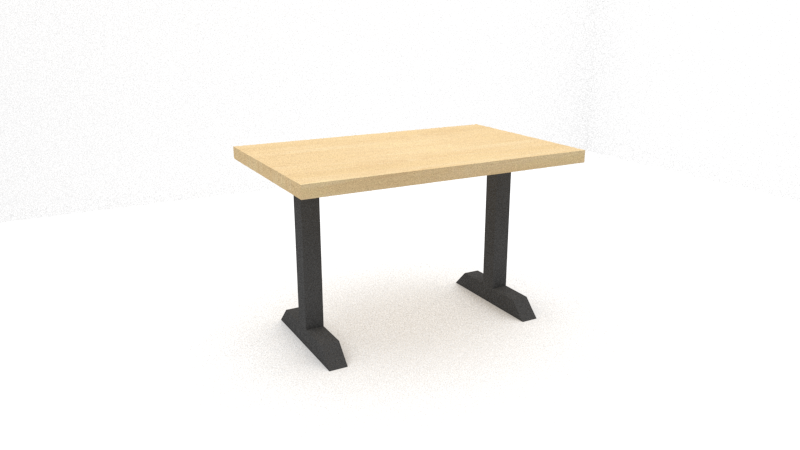 TA Shop Drawing - Cafe Table Bases - Steel Beam - Rectangle w-top - Render PERSPECTIVE.png