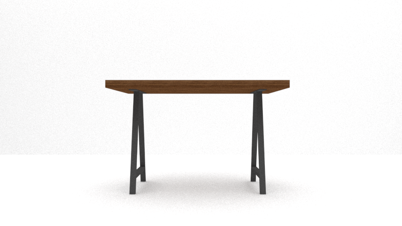 TA Shop Drawing - Cafe Table Bases - Taper - Rectangle w-top - Render FRONT.png