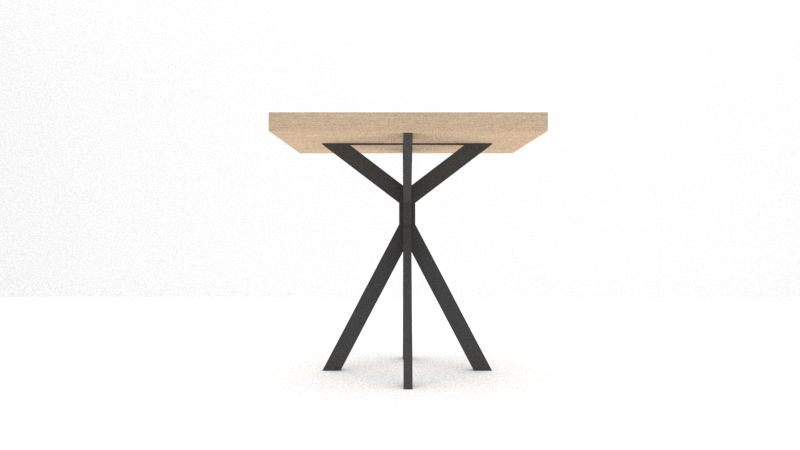 TA Shop Drawing - Cafe Table Bases - Y Base w-top - Render FRONT.png