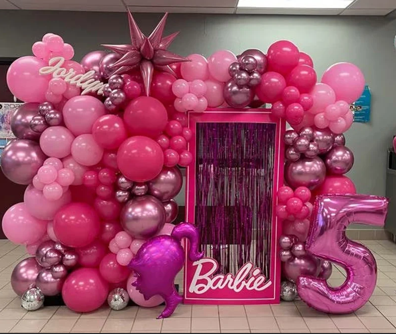 Barbie Birthday Theme Centerpiece Decoration INDIVIDUAL