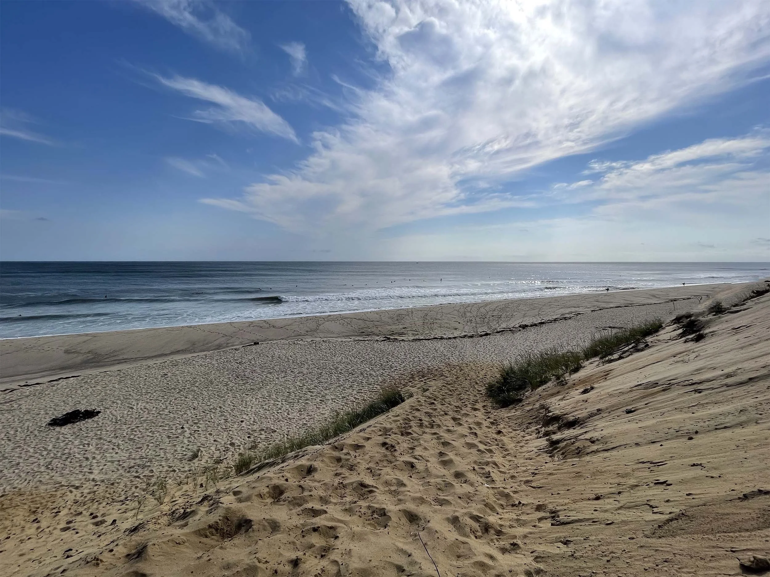 Cape Cod National Seashore Beach and Sky with Clouds