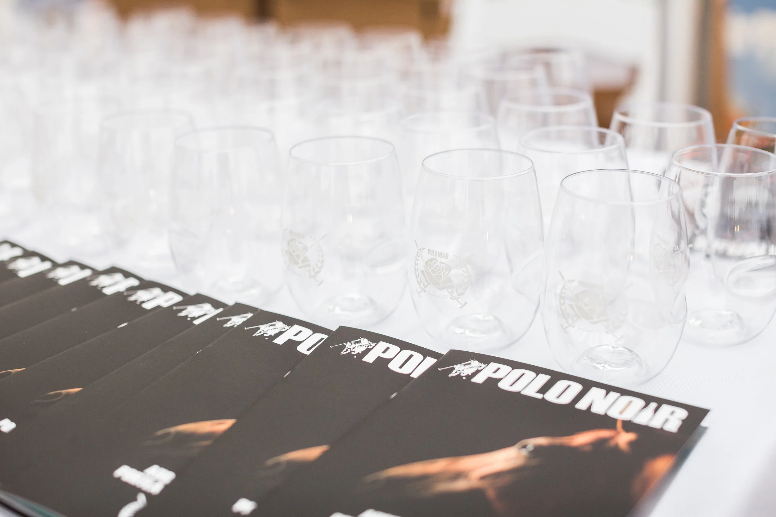 Annual Program &amp; Custom Vino Wine Glass