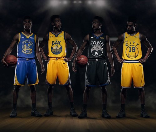 Breaking Down the Warriors' 2019-2020 Courts and Uniforms — WARRIORSTALK