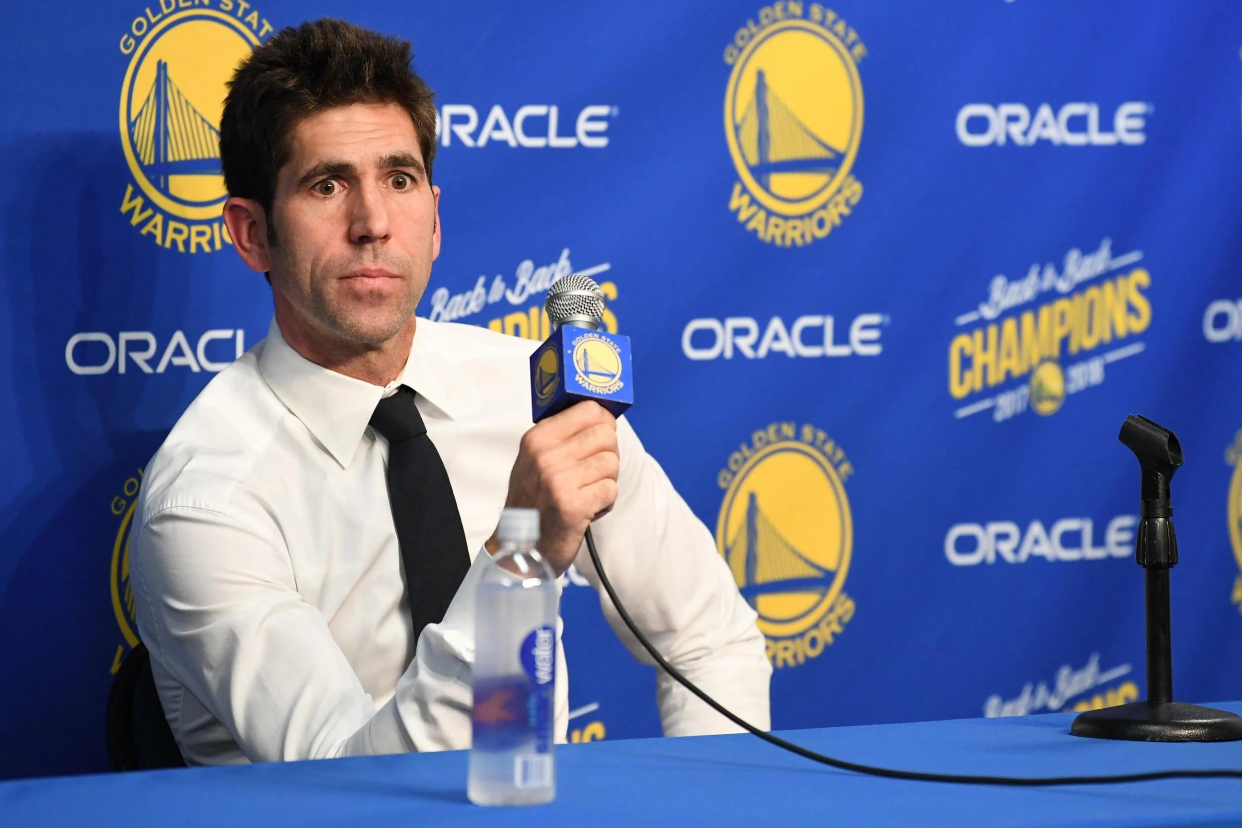 Bob Myers Discusses Plans Ahead of Thursday's Draft