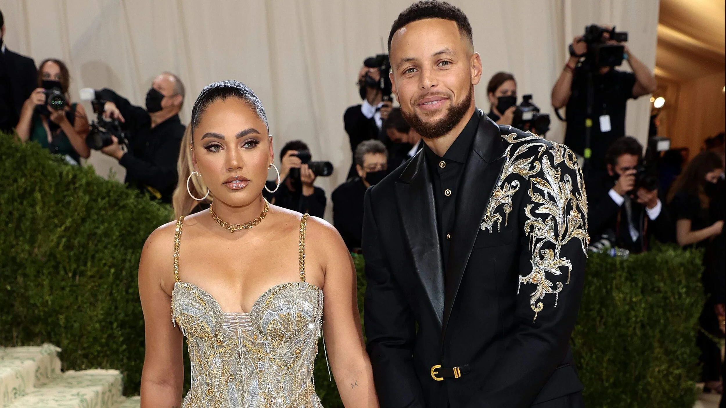 Steph and Ayesha Curry Attend Met Gala Ball