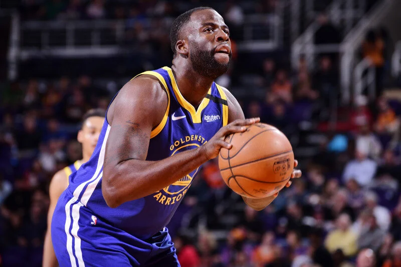 Draymond Green was back in attendance at Warriors practice