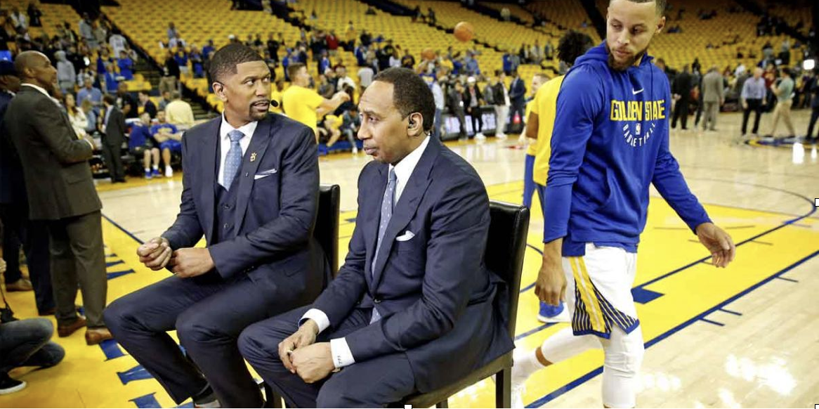 Stephen A. Smith Officially Chooses the Warriors to Win the NBA Championship