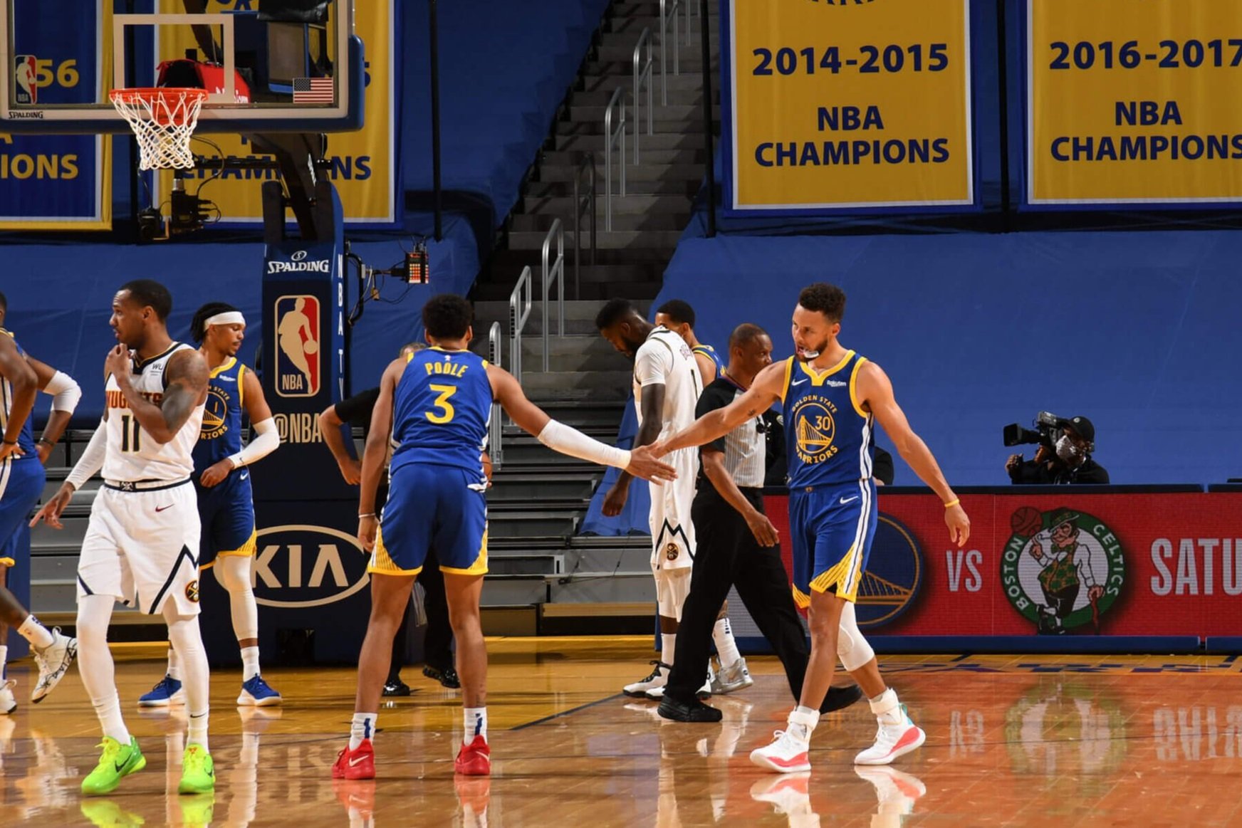 Curry and Poole Are Some of the League's Best Shot Creators