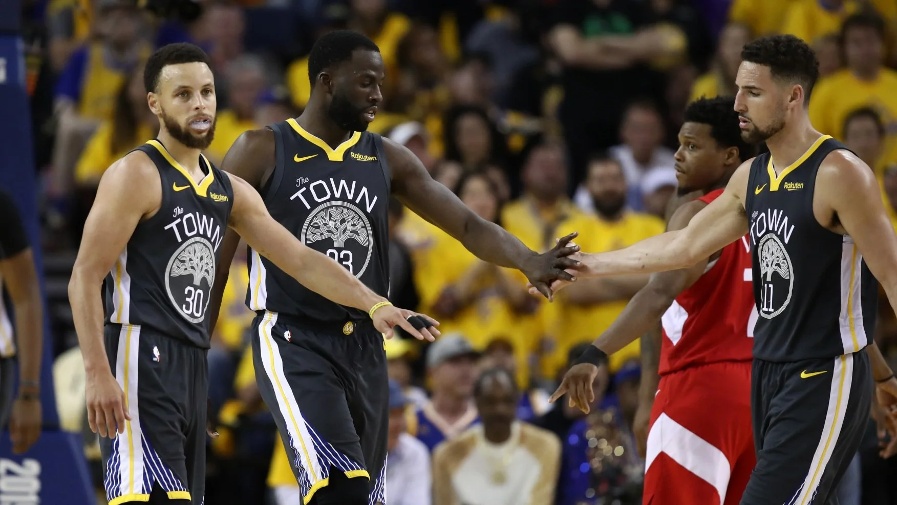 Warriors starters share thoughts on Klay's scrimmage