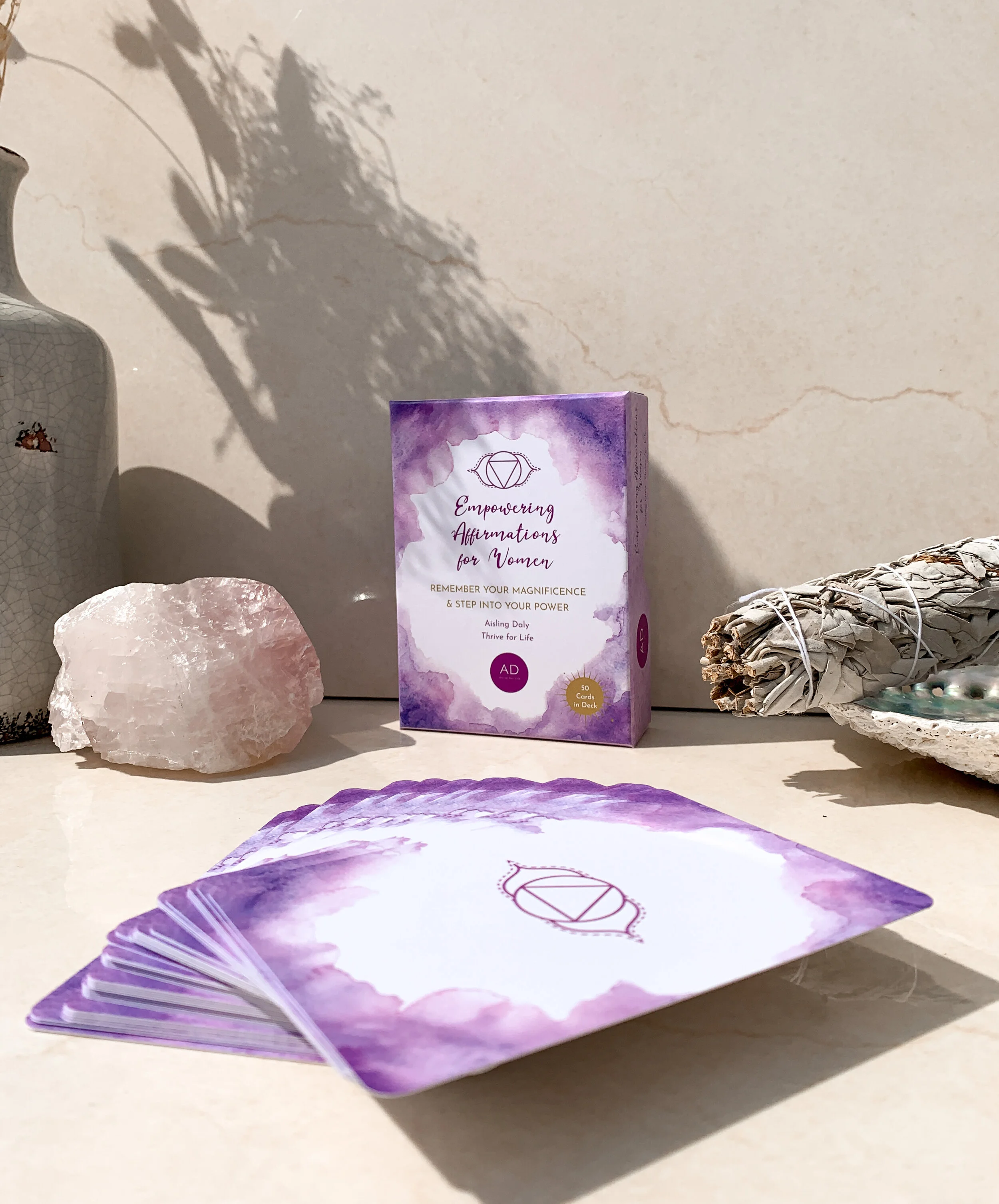 affirmation cards deck empowering for women