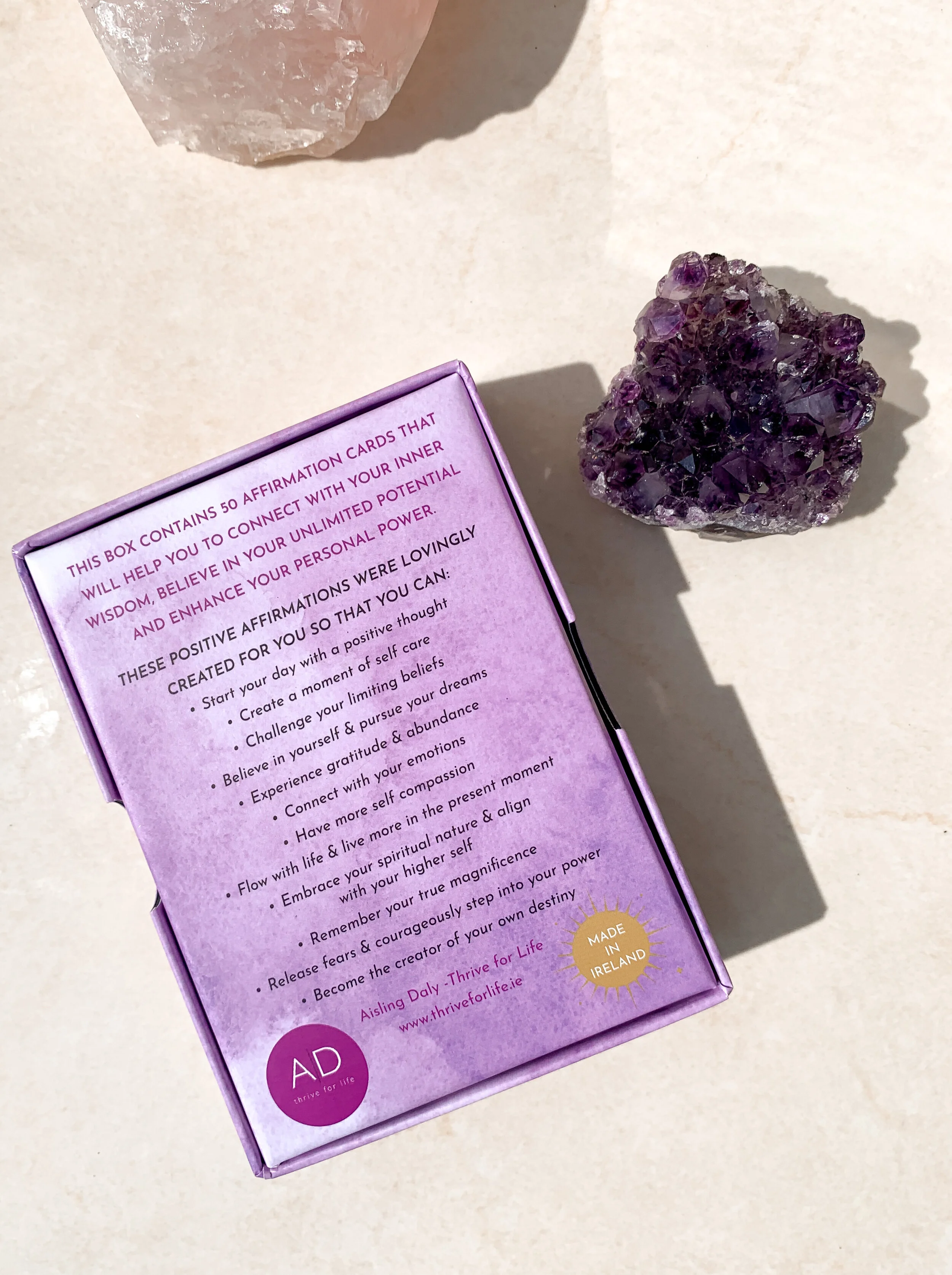 affirmation cards deck empowering for women