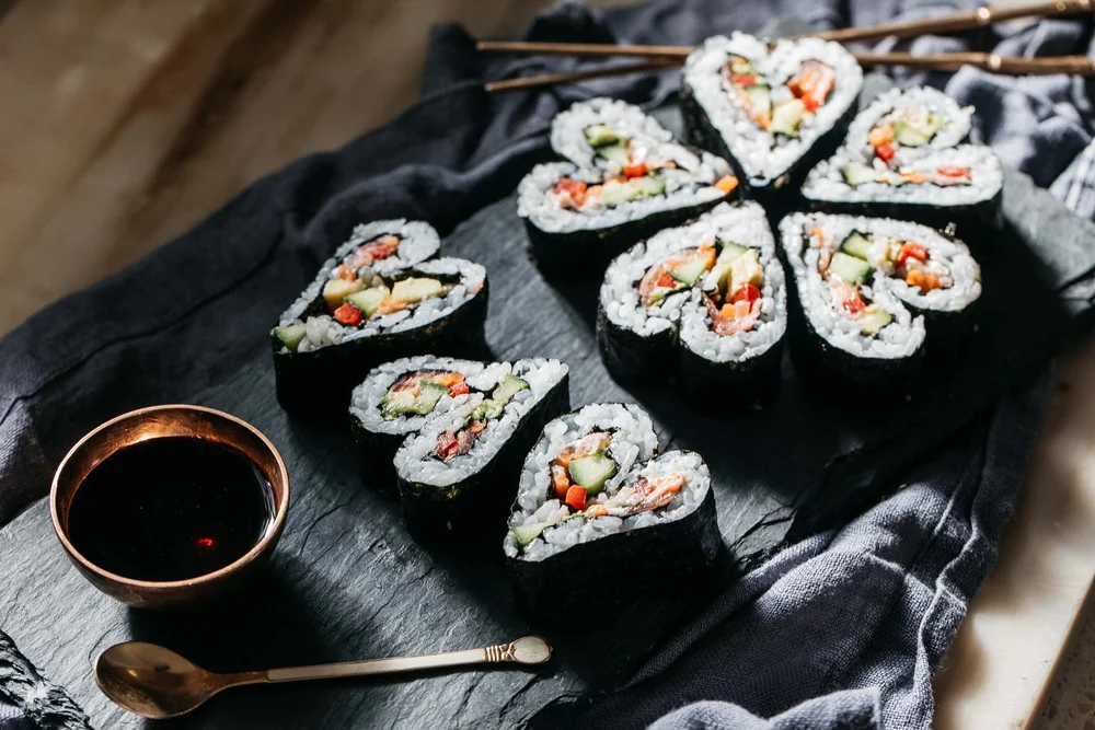 Anna S Sushi Love Hearts Anna Gare S Cab Fare