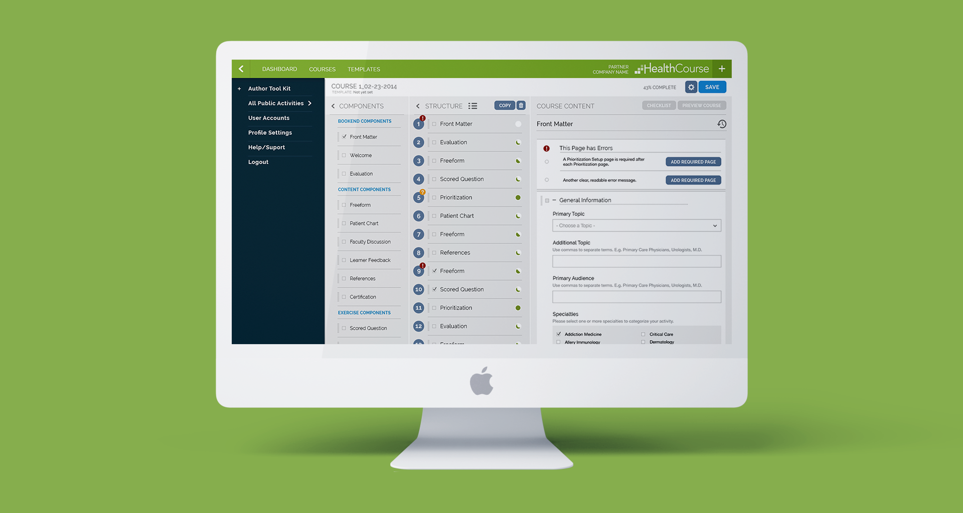 UX & UI Design Matt Gardner