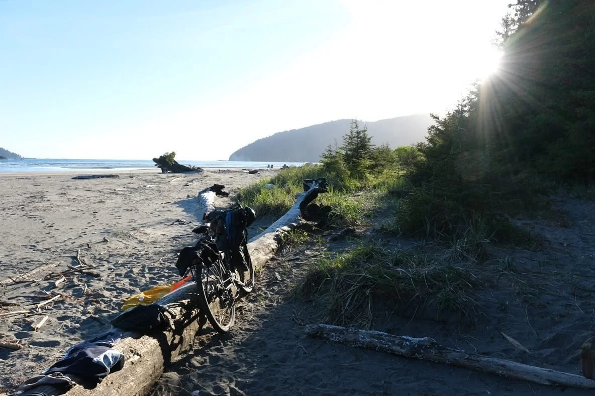 Cape Scott &mdash; the halfway point on our Tree to Sea bikepacking adventure and, more importantly, the place Zoe was going to spend her summer working as a Park Ranger. 

When I realised this trip was going to coincide with Zoe&rsquo;s 10 year anni