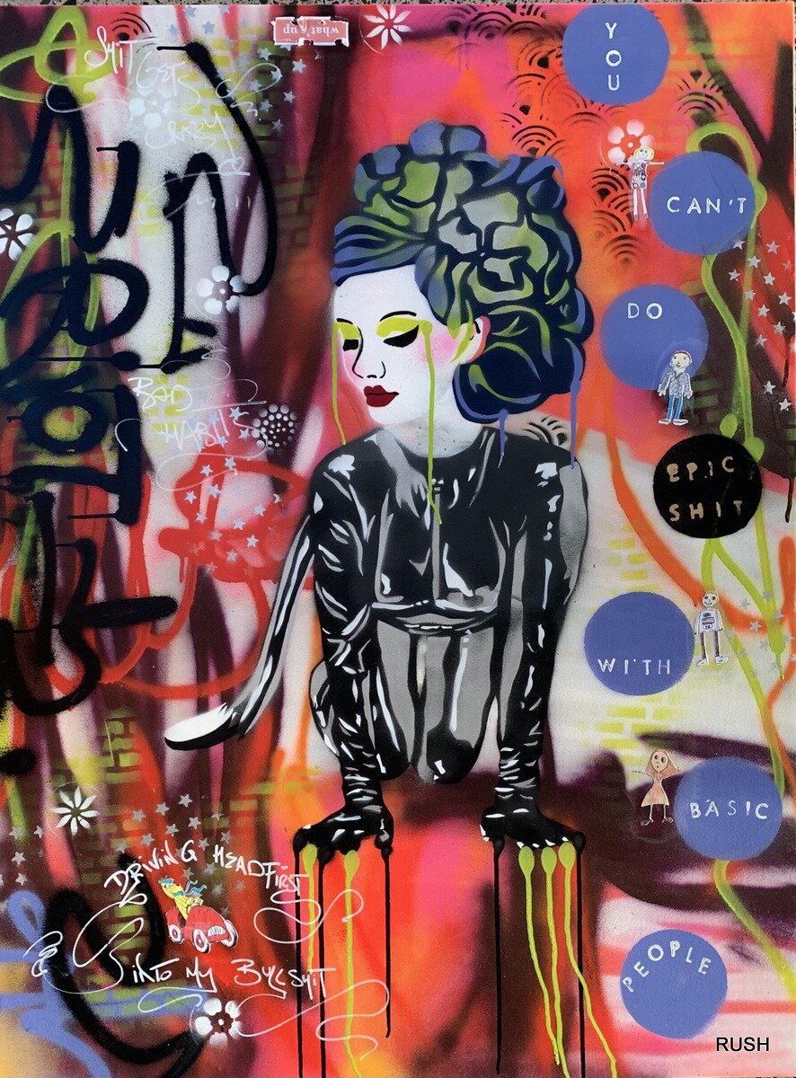 Rush Art - Graffiti Inspired Artwork for the Groovy and Hip — RUSH