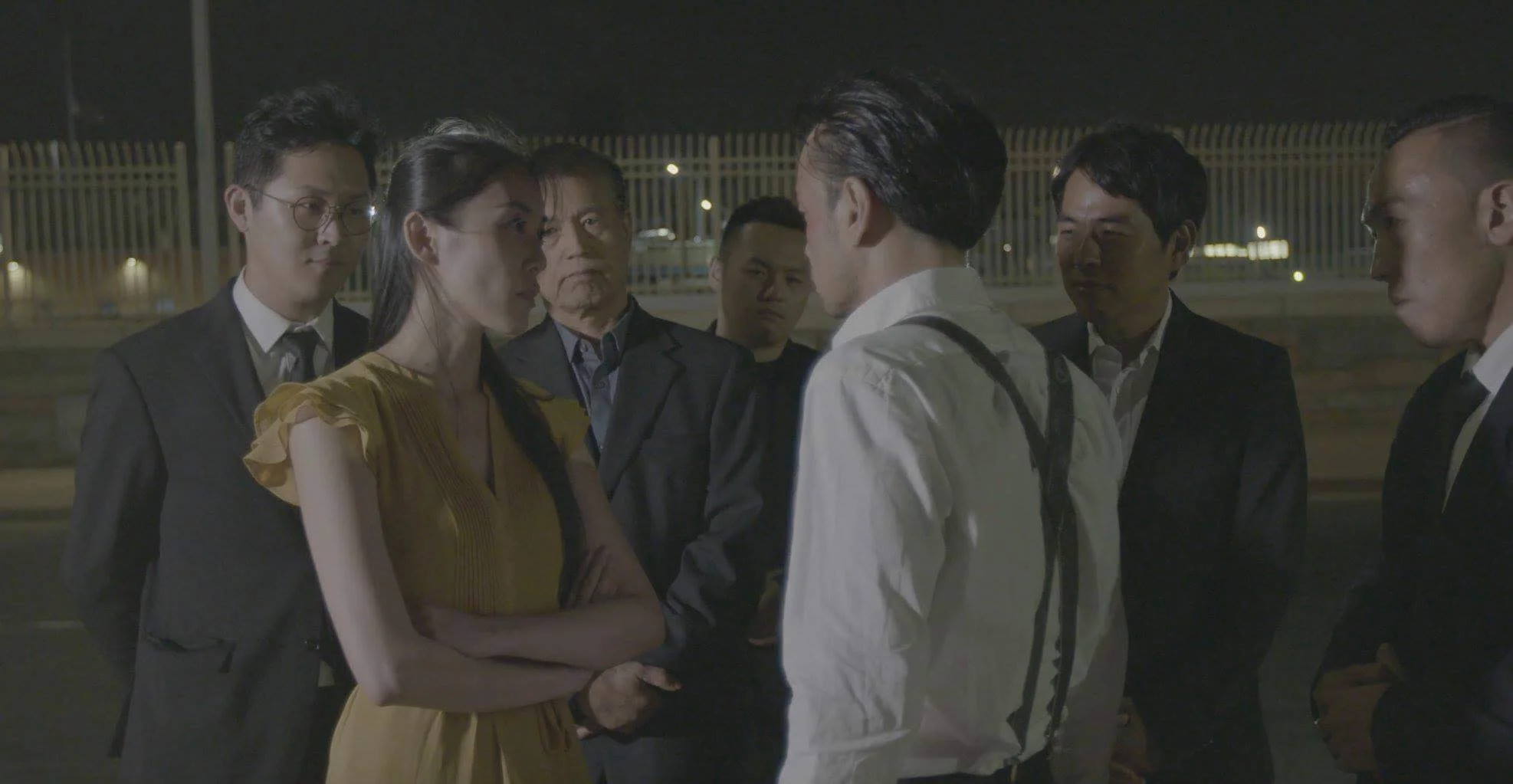 Shooting a Yakuza film 'Japanese Broscht'