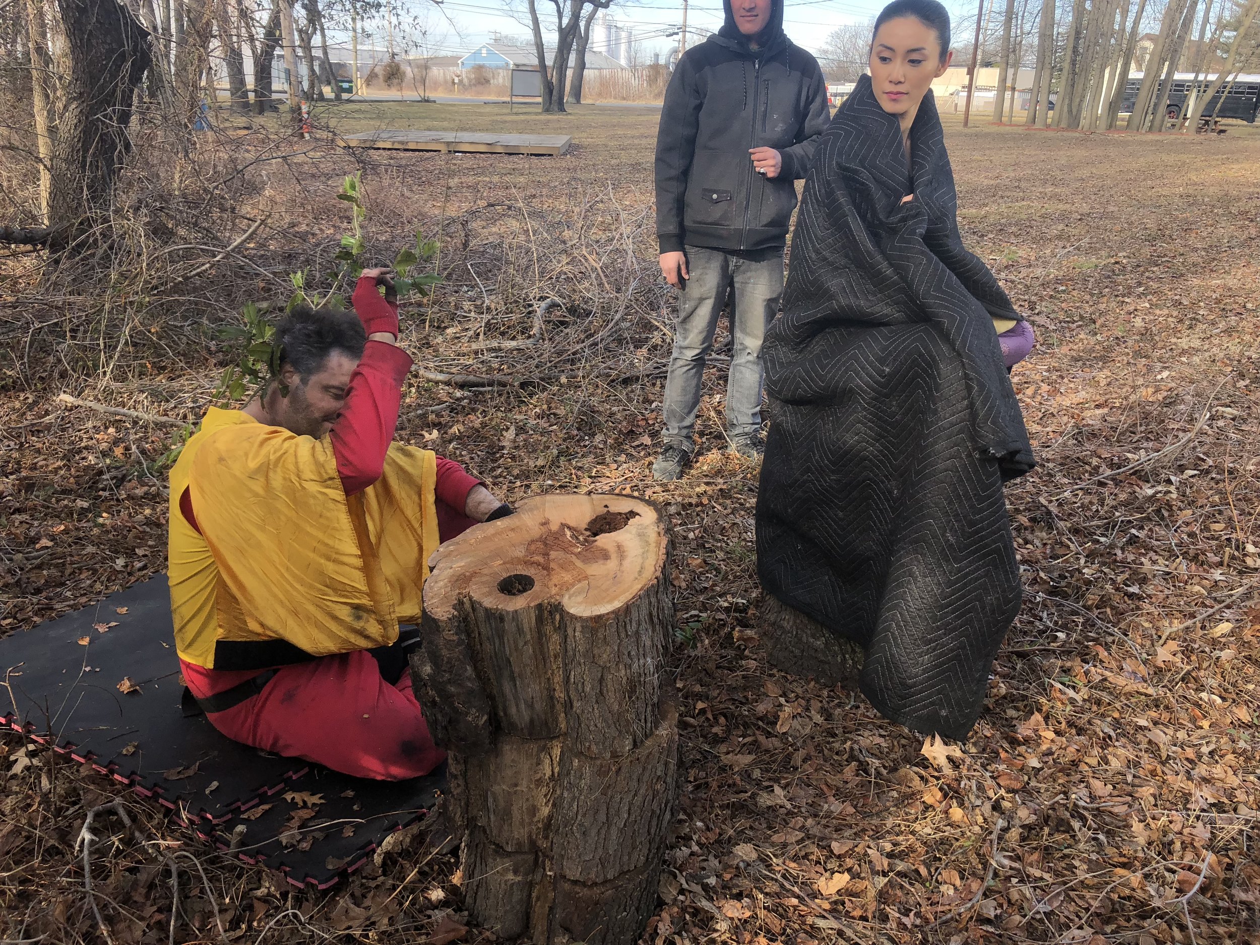 Shooting 'Kabukiman Returns'