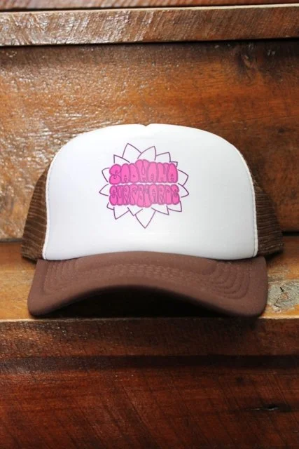 Sadhana Lotus Logo Trucker Cap 