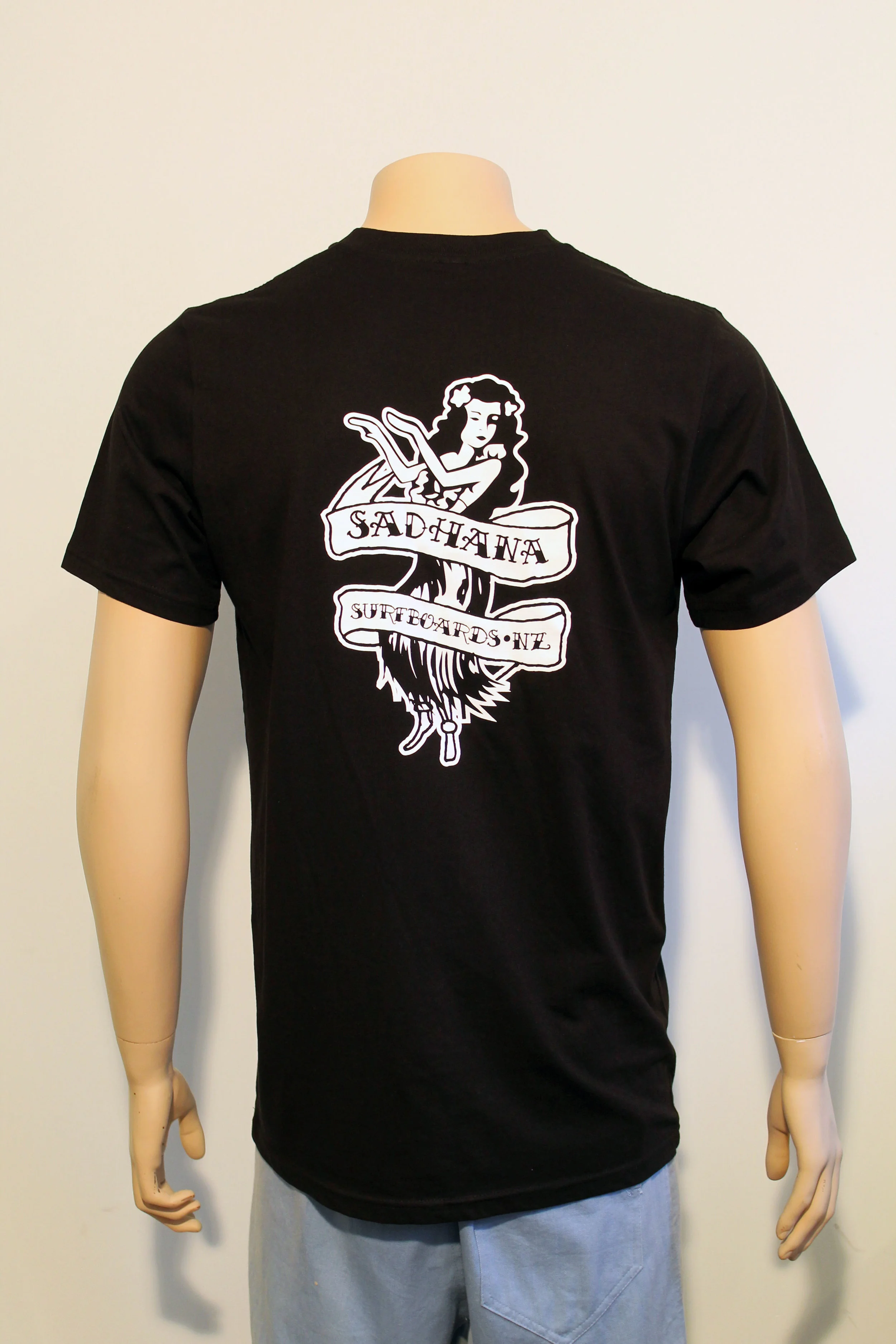  Sadhana Tattoo T-shirt - Organic Cotton - Black