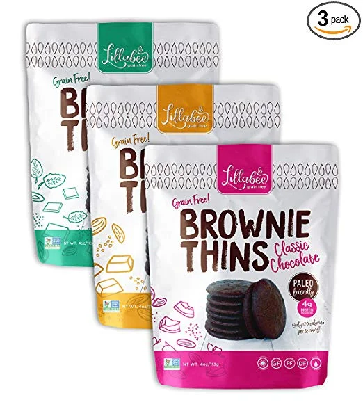 Lillabee Brownie Thin Cookies