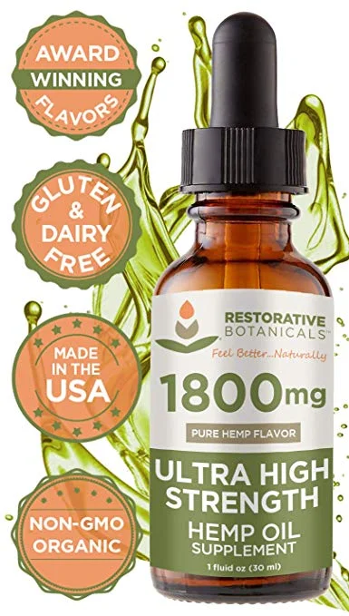 Nano Enhanced Hemp Oil