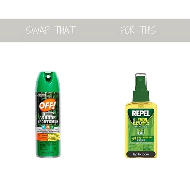 🕷️ Conventional bug spray is scary! The active ingredient in most bug spray is diethyltoluamide (DEET), which is so toxic that even the Environmental Protection Agency (EPA) says you should wash it off your skin when you return indoors, avoid breath