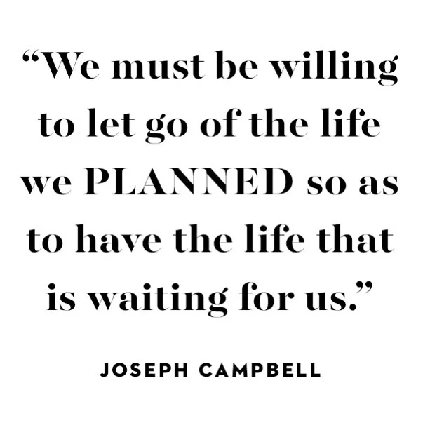 So often we hold on to what we think &ldquo;should&rdquo; be. We cling to what we think our life &ldquo;should&rdquo; look like.

Letting go of the &ldquo;shoulds&rdquo;. It takes  practice.

What do you need to let go of? A toxic relationship? A bad