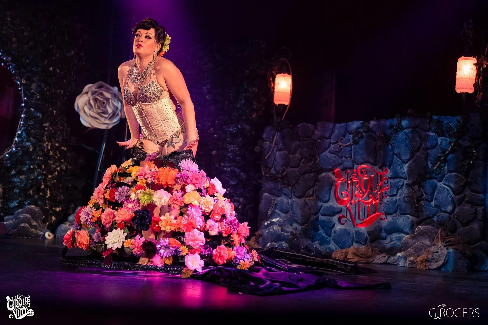 Daisy performing at Le Cirque De La Nuit in April, 2019.