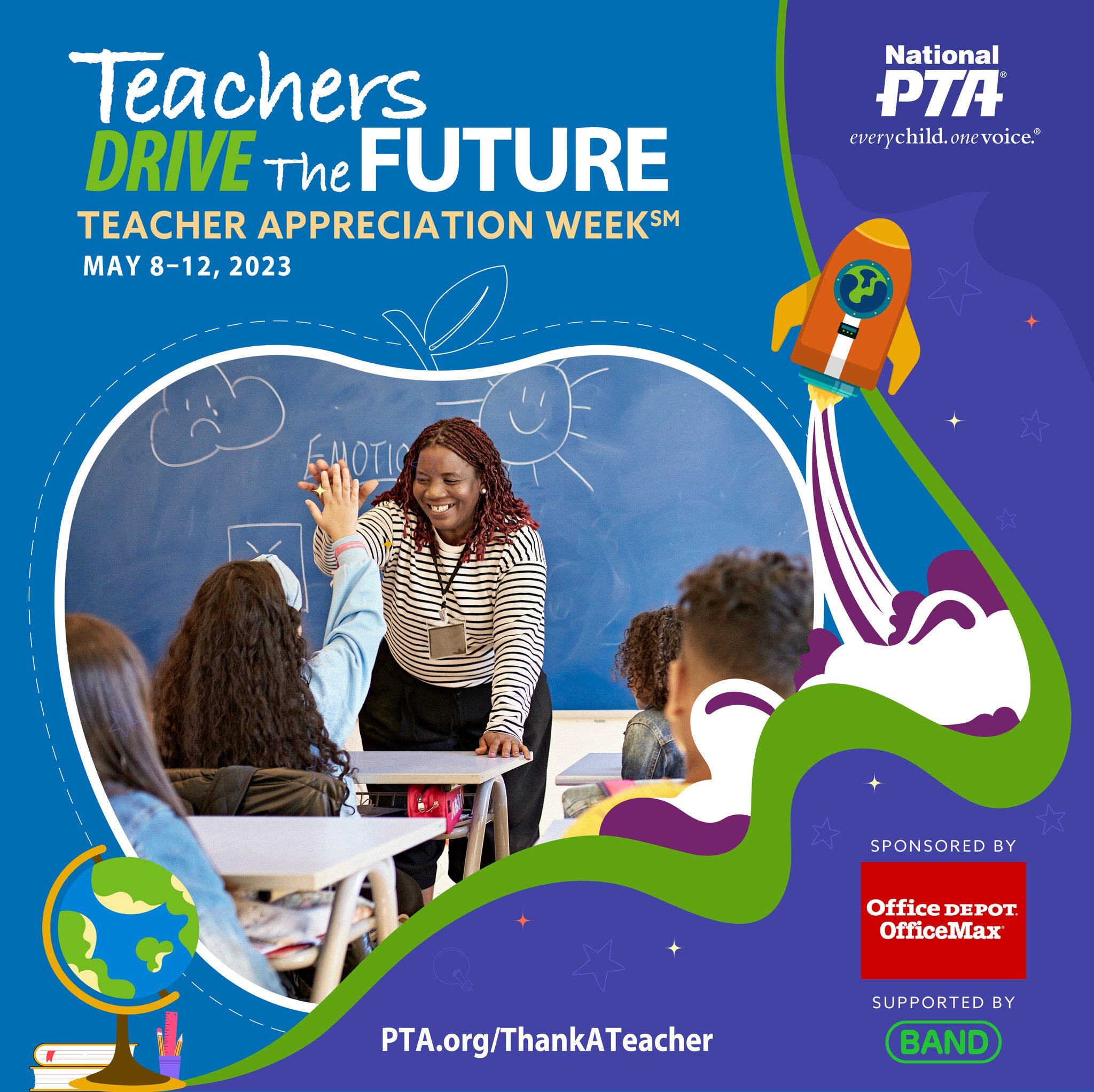 This week we celebrate our teachers and thank them for everything they do for our scholars, families, and communities. 

DYK: &quot;Since 1984, National PTA has designated one week in May as a special time to honor the individuals who lend their pass