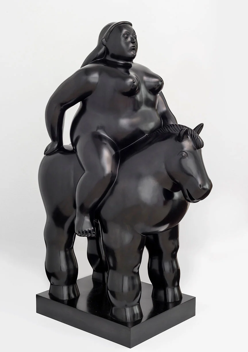 BOTERO - HORSE AND RIDER