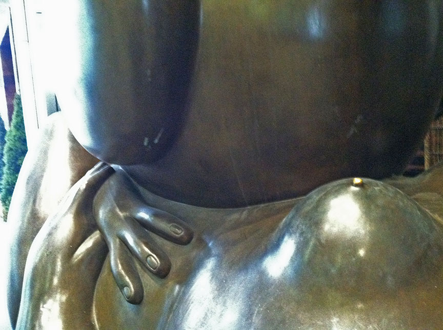 BOTERO - LEDA AND SWAN (BEFORE)