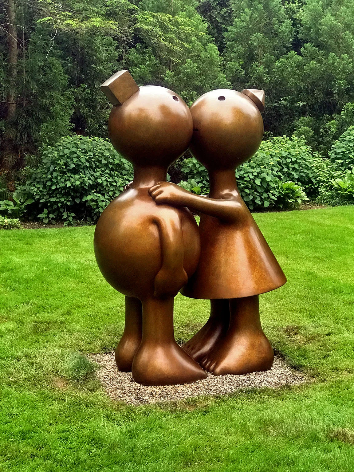 OTTERNESS - KISSING COUPLE, 1/3. 2013. (AFTER)