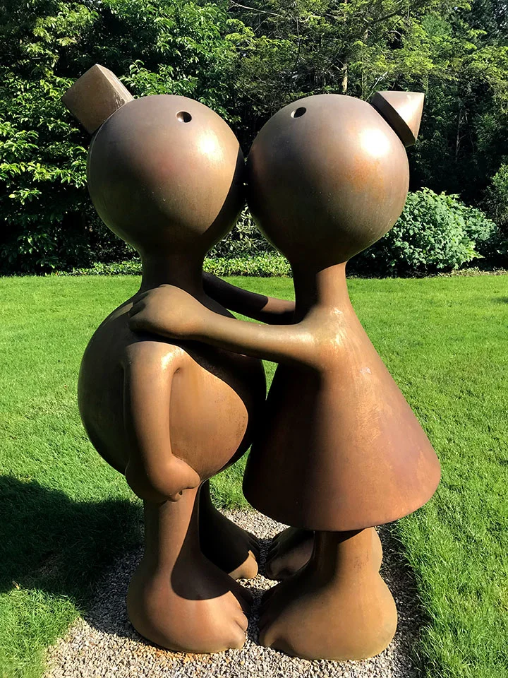 OTTERNESS - KISSING COUPLE, 1/3. 2013.   (BEFORE)