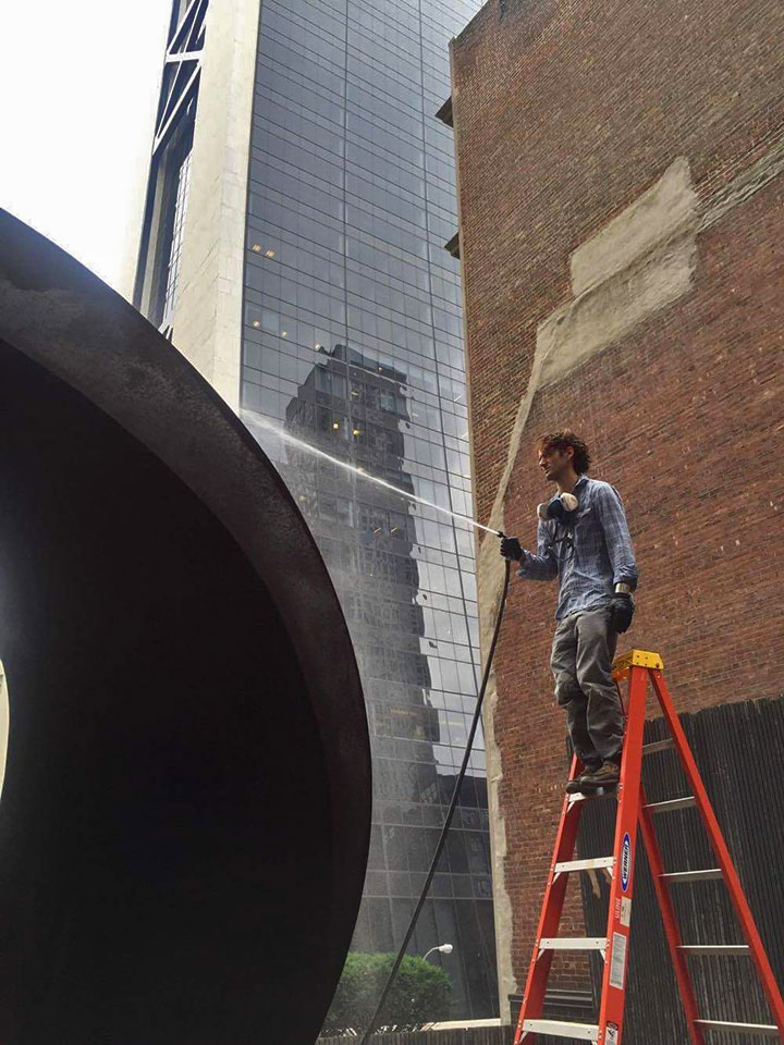 BEVERLY PEPPER - MY CIRCLE, 2015.