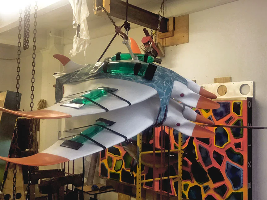 BICKERTON - DOUBLE MANTA II, 2018.