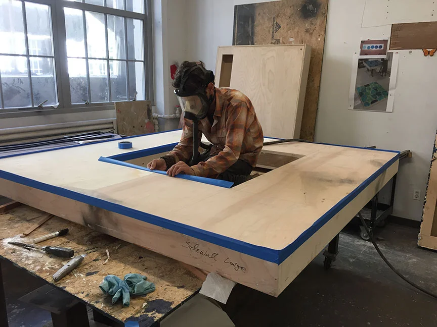 BICKERTON - SQUARE WITHIN SQUARE, 2018 (IN-PROCESS)