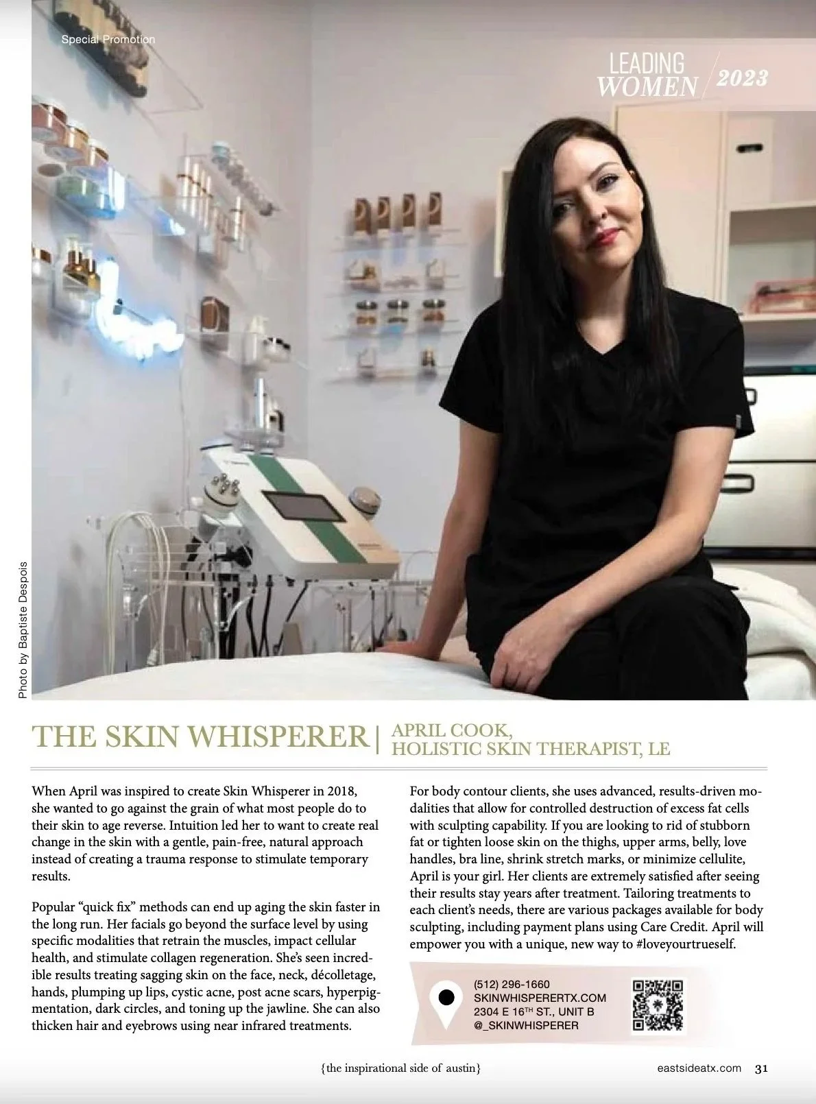 holistic esthetician New Braunfels TX