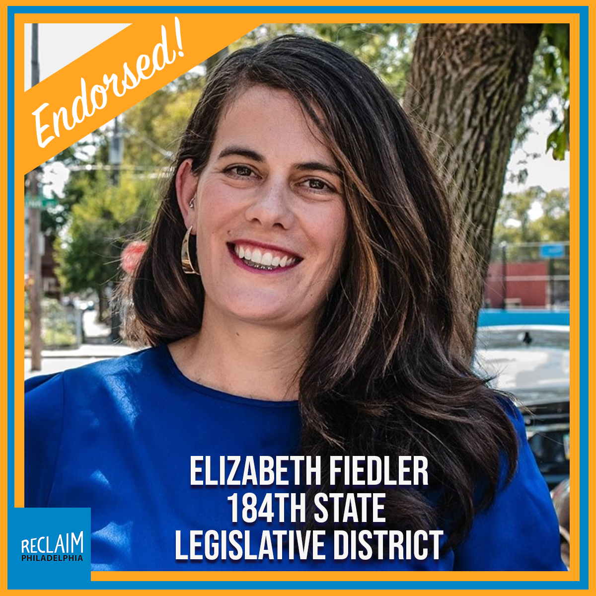 In 2018, Reclaim endorsed Elizabeth Fiedler for State Representative in the 184th District. Together with Fiedler’s campaign, we knocked on 60,000 doors to send her to Harrisburg and to increase progressive civic participation in the First Ward. Since she has been in office, Fiedler has been a champion for the fair workweek, for school funding, for General Assistance, for the climate and the rights of the incarcerated. She endorsed and campaigned for Kendra Brooks in last year’s city council victory. Elizabeth Fiedler is one of our closest collaborators in public office and Reclaim Philadelphia is thrilled to endorse her again with 99% of membership’s vote!