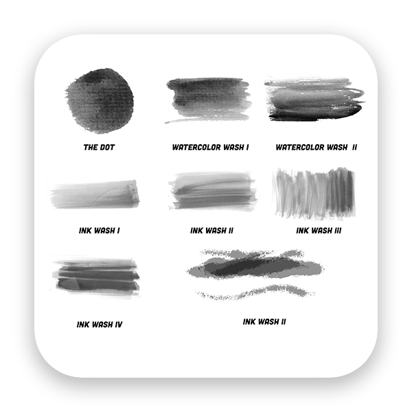 Sketching Brushes  Paintable