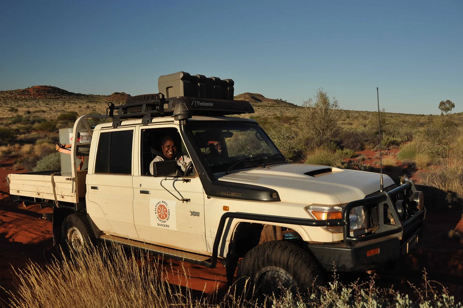 A Martu Ranger on country